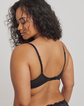 Gossard Superboost Lace Padded Plunge Bra Black
