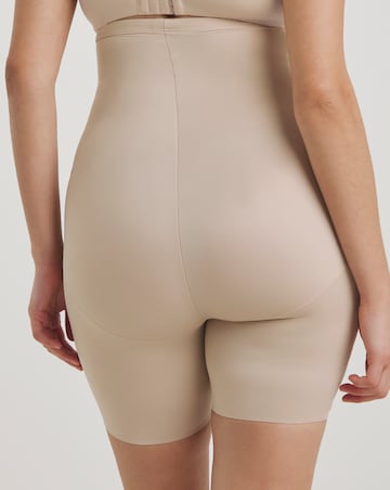 Miraclesuit Instant Tummy Tuck Firm Control Hi Waist Thigh Slimmer Nude