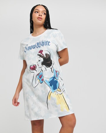 Snow White Soft Cotton Jersey Lounge Nightie