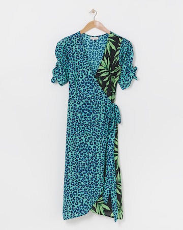 Dancing Leopard Olivera Mix Midi Dress