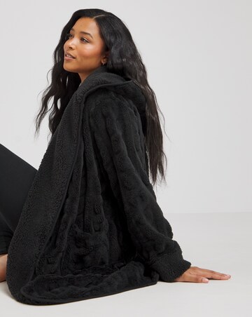 Pretty Secrets Oversized Fleece Lounge Cardigan