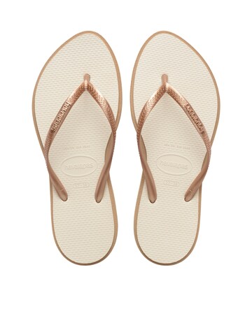 Havaianas Slim Point Nude Sandals