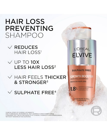 L'Oreal Paris Elvive Growth Booster Shampoo 200ml