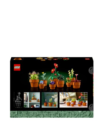 LEGO Icons Tiny Plants Building Set Home Decor Gift for Adults 10329