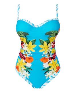 Figleaves Underwired Bandeau Swimsuit