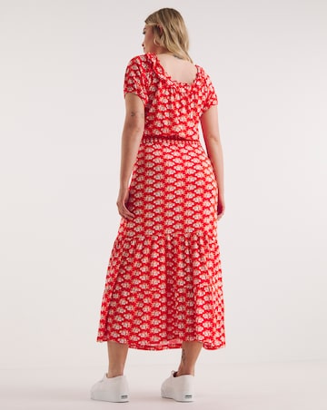 Joe Browns Easy Summer Red Maxi Dress