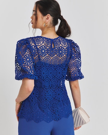 Joanna Hope Crochet Blouse