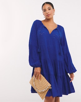 Broderie Beach Dress