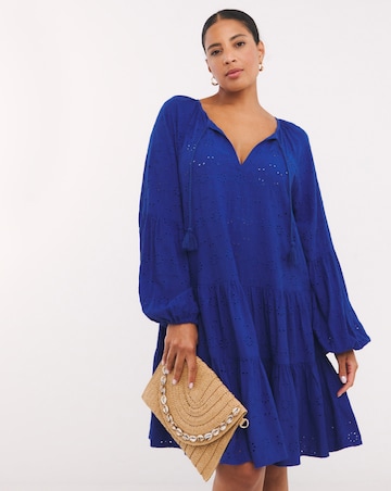 Broderie Beach Dress