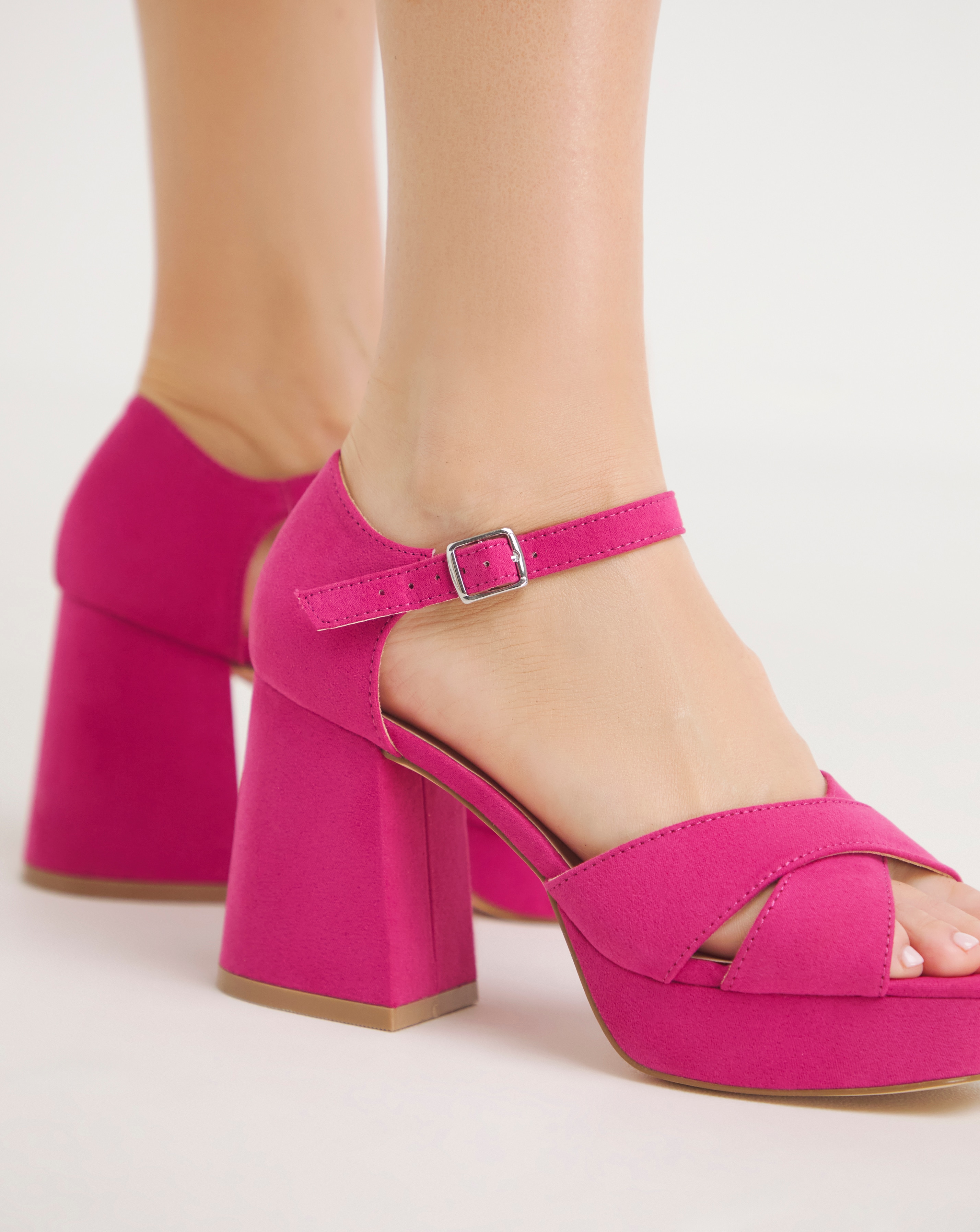 Red mia sandals on sale