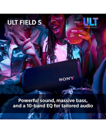 Sony ULT Field 5 Portable Wireless Speaker - Black