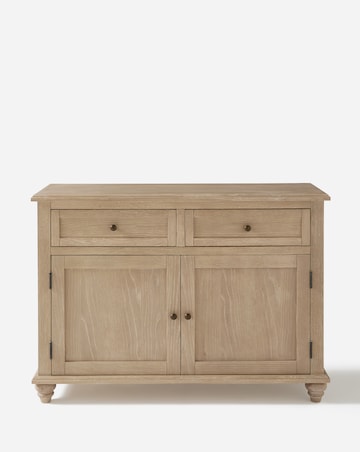 Julipa Imogen Ready Assembled Wooden Small Sideboard