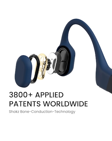 Shokz OpenRun Type-C Open Ear Headphones Blue