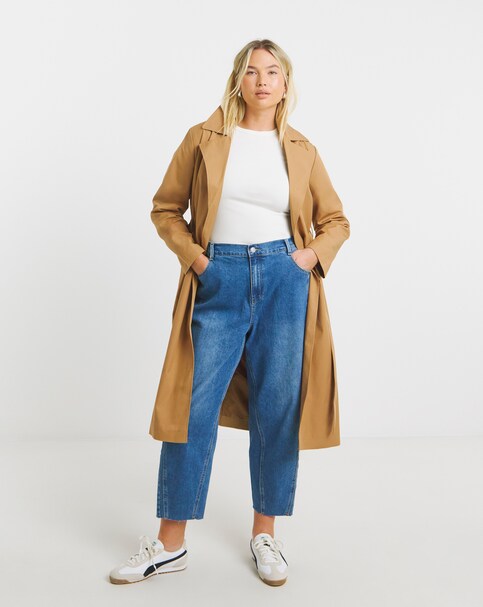 Simply Be Camel Essential Trench Coat