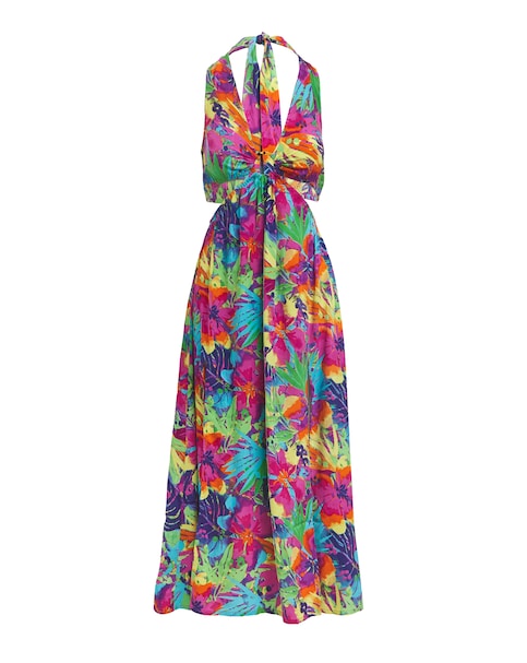 Malibu Cut Out Maxi Beach Dress
