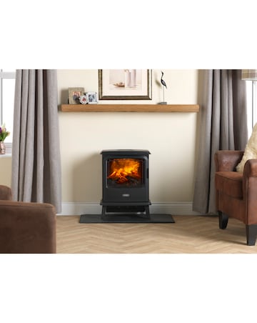 Dimplex BYP20 Bayport 2kW Black Optimyst Electric Fire Stove