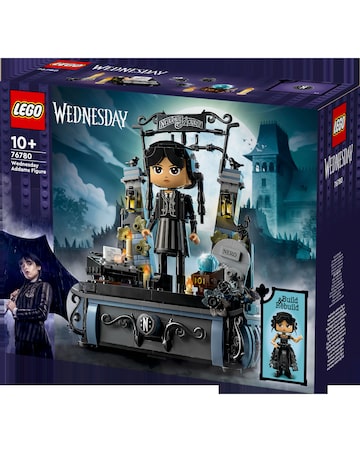 LEGO Wednesday Addams Figure Building Toy Set for Kids 76780