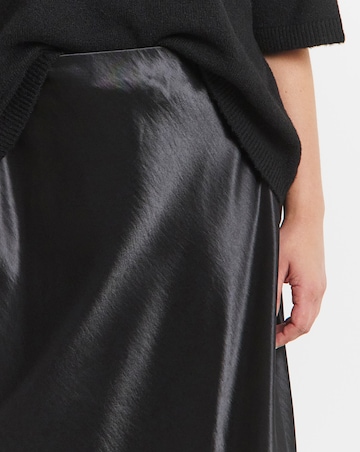 Simply Be Satin Maxi Skirt