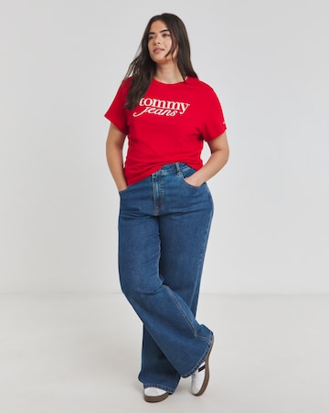 Tommy Jeans Slim Essential Logo Tee Ext
