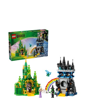LEGO Wicked Emerald City & Kiamo Ko Castle Playset, Adventure Gift 75689