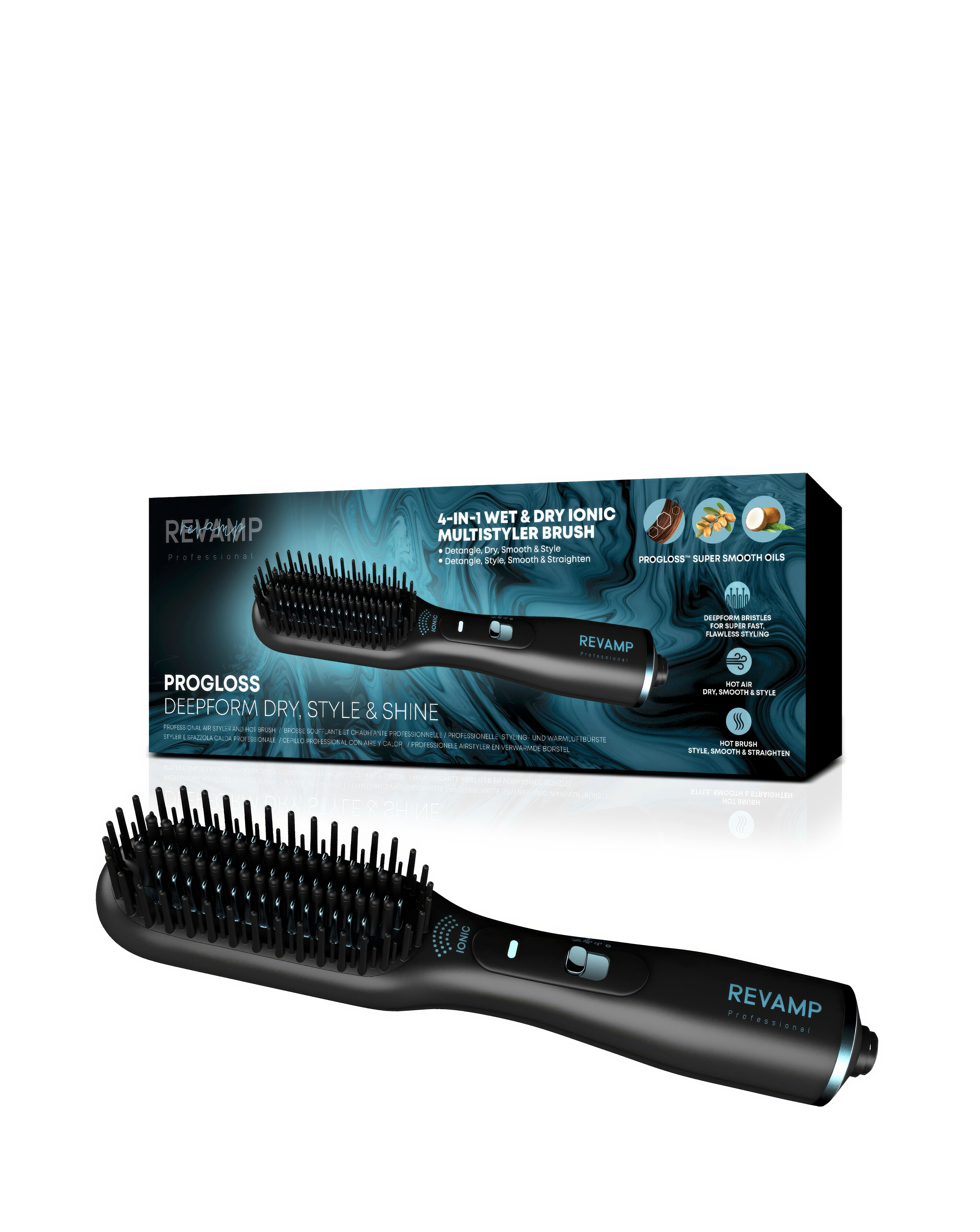 Revamp Progloss Deepform Dry, Style & Shine Brush