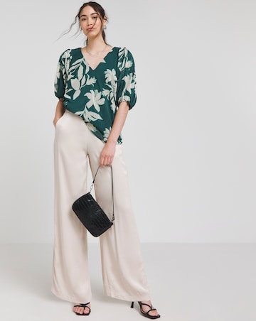 Joanna Hope Puff Sleeve Blouse