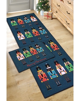 Nutcracker Runner and Doormat Set