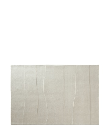 Sculptured Wool Rock Rug