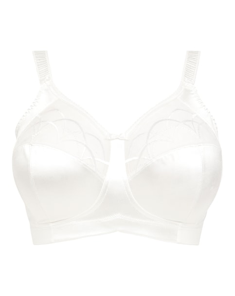 Elomi Cate Full Cup Non Wired Bra White