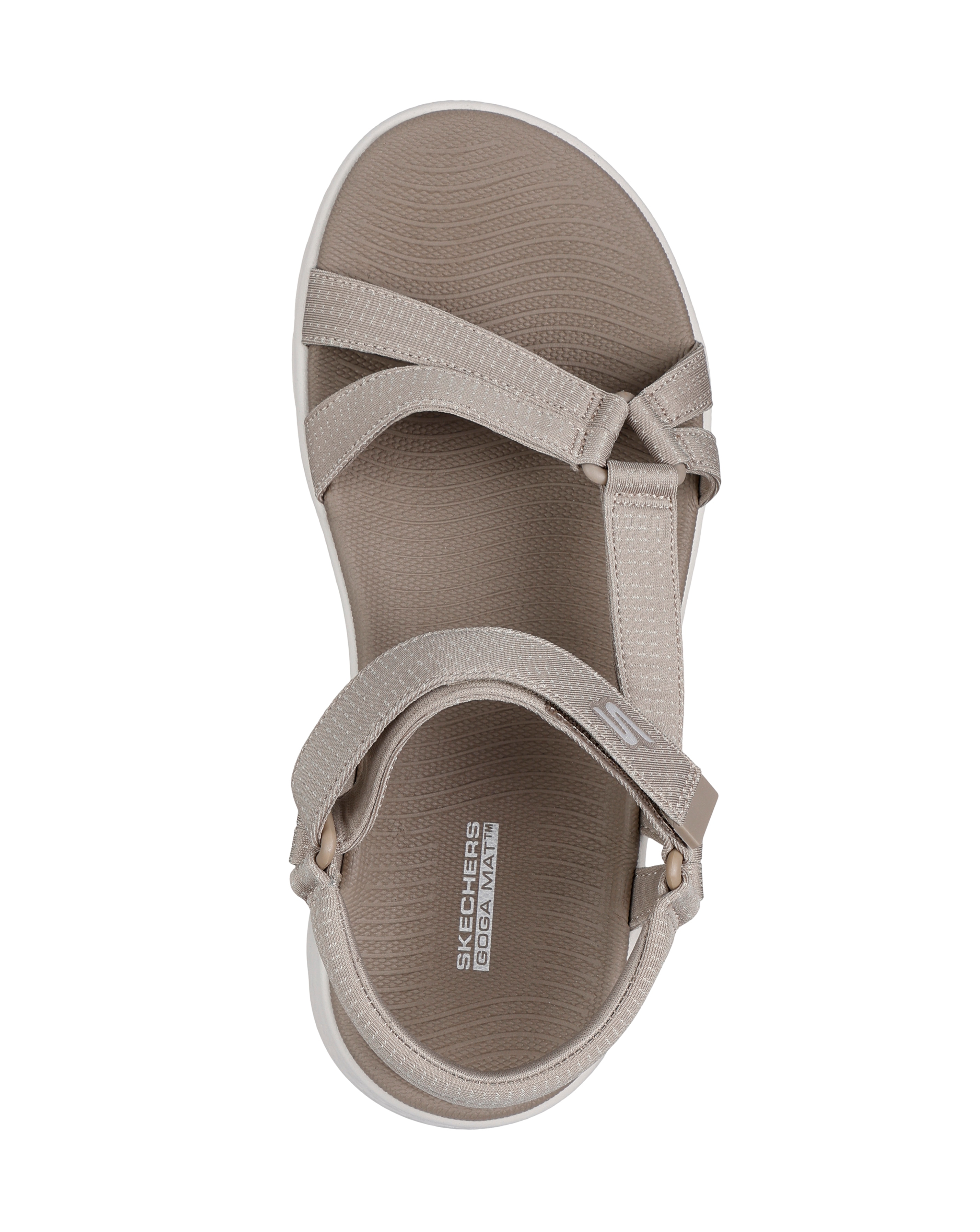 Skechers grey sandals 2025