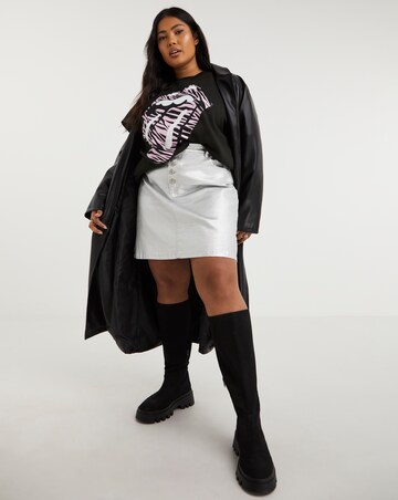 Black Zebra Rolling Stones License Sweatshirt