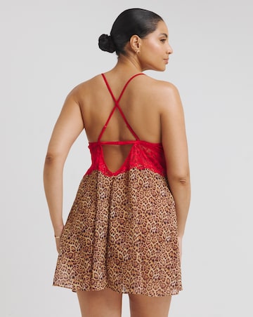 Ann Summers Instinctive Chemise Red