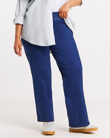 Indigo Weekender Wide Leg Jegging