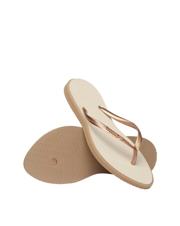 Havaianas Slim Point Nude Sandals
