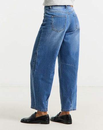 Simply Be Mid Wash Tapered Jeans