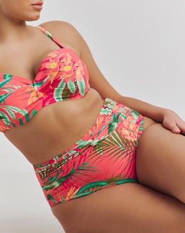 MAGISCULPT Medium Control Twist Front High Waist Bikini Bottoms
