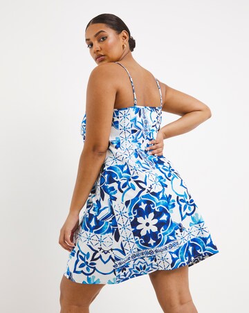 Cyberjammies Marie Tile Print Strappy Chemise