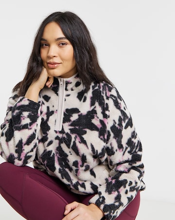 Snowdonia Printed 1/4 Zip Fleece