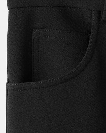 Mango Mid-Rise Wide Leg Suit Trouser