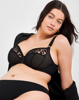 Elomi Namrah Plunge Wired Bra Jet