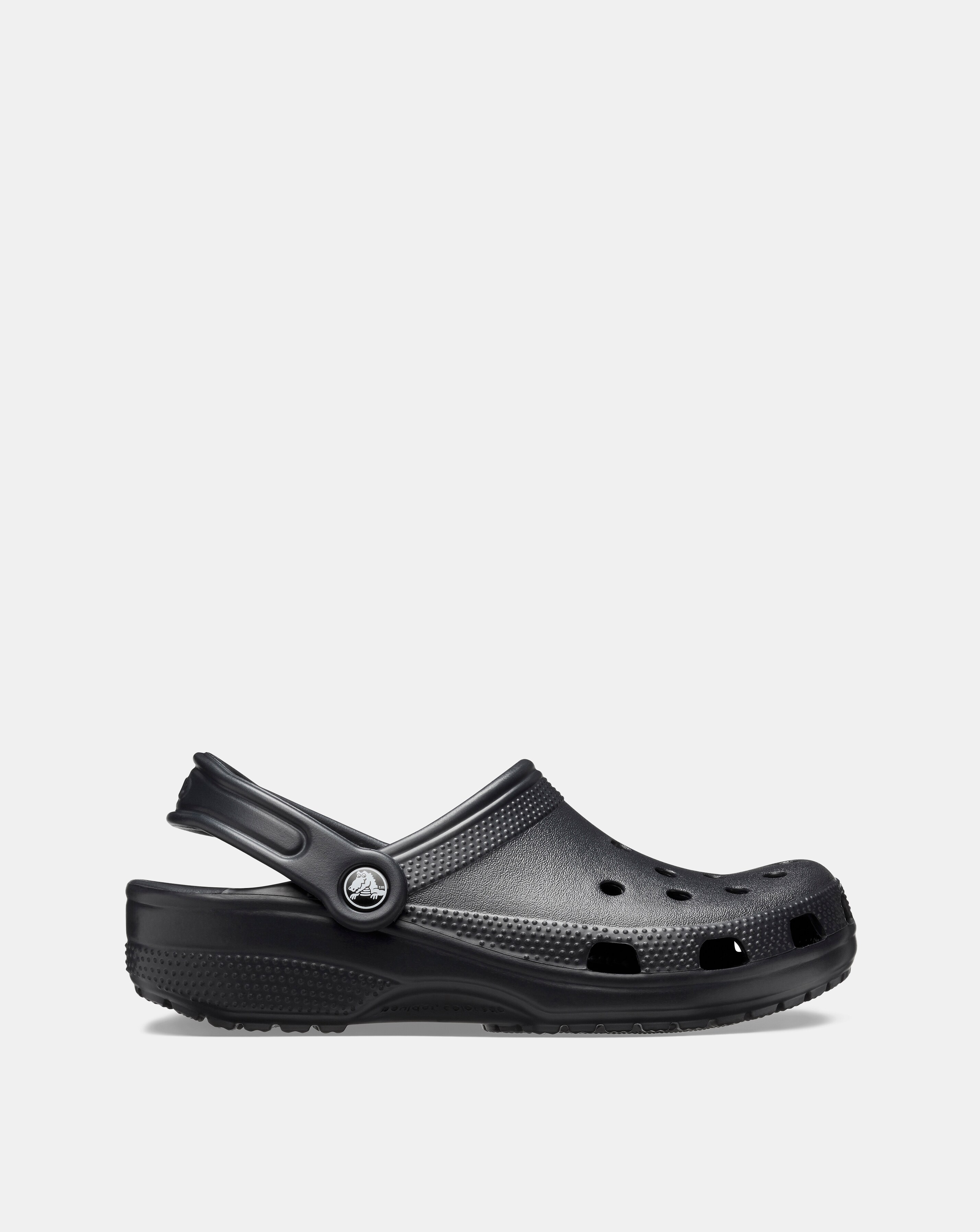 Crocs Black Classic Clog -Standard Fit (D)