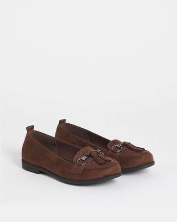 Tampa Low Cut Tassel Loafers - Wide Fit (E)