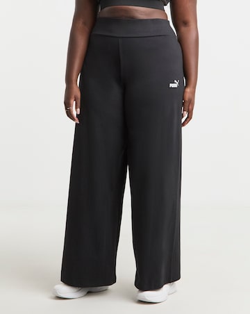 PUMA Esssentials Small No.1 Logo High-Waist Straight Leggings