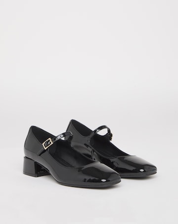 Blithe Low Block Heel Mary Jane - Wide Fit (E)