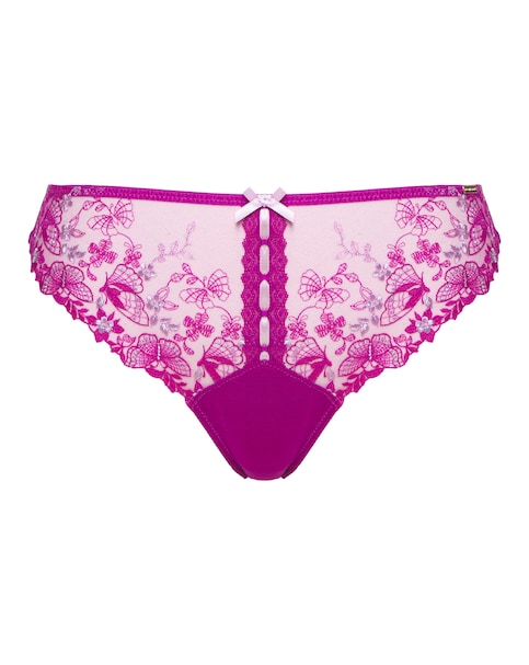 Joanna Hope Butterfly Embroidery Midi Briefs
