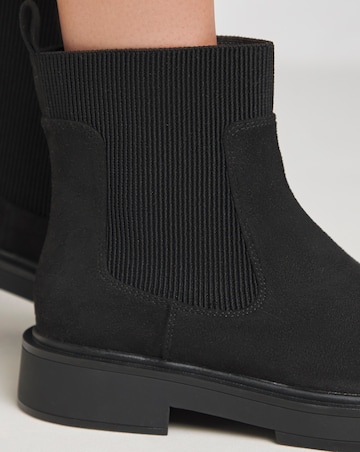 Rue Classic Chelsea Ankle Boots - Extra Wide Fit (EEE)