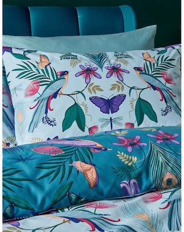 Catherine Lansfield Mya Tropical Birds Duvet Set