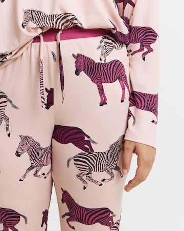 Chelsea Peers Jersey Crew Neck Pyjama Set