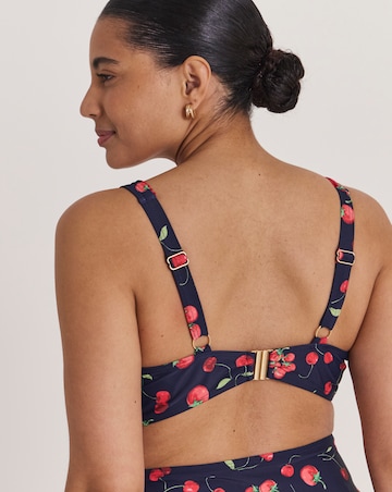 Magisculpt Cherry Print Underwired Bikini Top