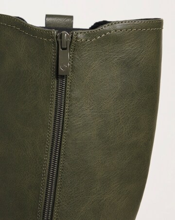 Heavenly Feet Zinnia High Leg Boot E Fit Curvy Calf